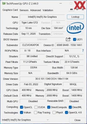 GPUz und CPUz des Gigabyte U4 UD