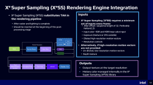 Intel XeSS GDC 2022