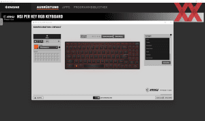 Die Software des MSI Creator Z16P