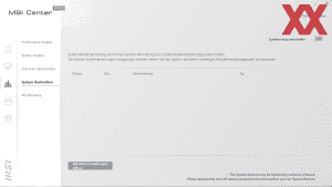 Die Software des MSI Creator Z16P