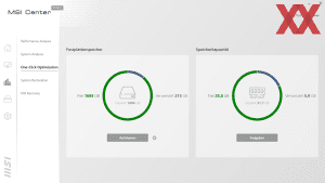 Die Software des MSI Creator Z16P