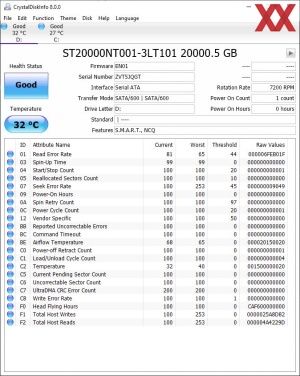 Seagate IronWolf Pro 20 TB ST20000NT001