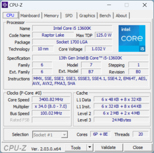 Intel Core i5-13600K