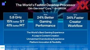 Intel Raptor Lake Briefing