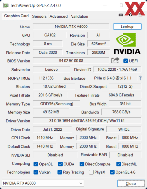 Lenovo Thinkstaton P620