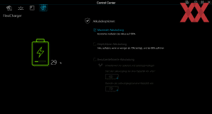 Die Software des XMG Focus 15 E23