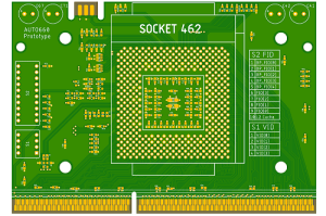 Socket-A auf Slot-A-Adapter