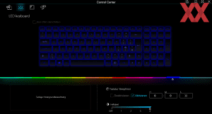 Die Software des XMG Focus 15 E23