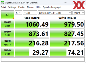 Kingston XS1000 External SSD 1 TB