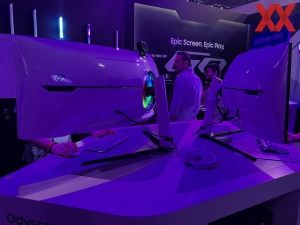 Samsung Odyssey G9 Neo auf der Gamescom 2023