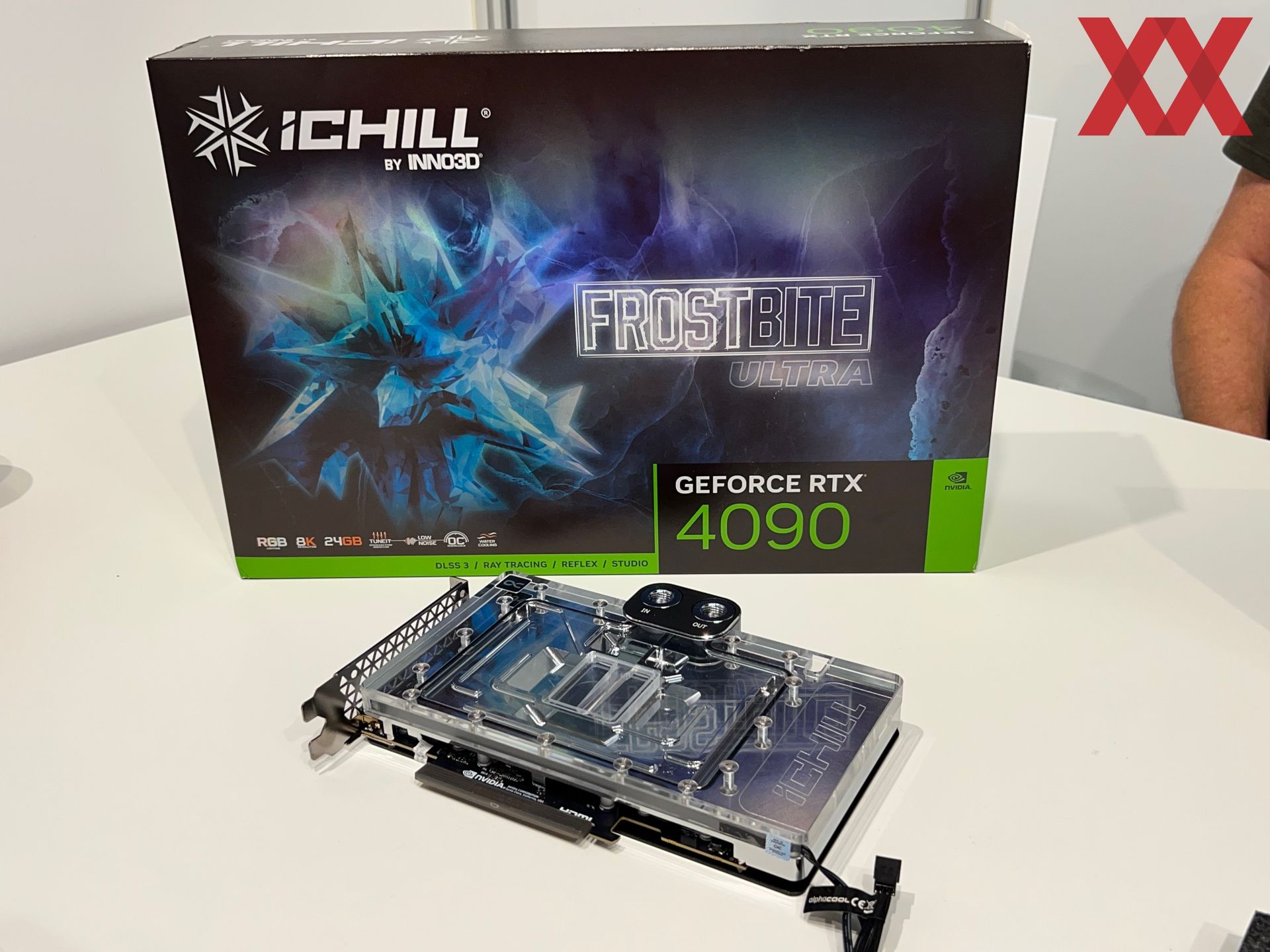 Inno3D GeForce RTX 4090 iChill Frostbite Pro и Ultra – две видеокарты с  водоблоком - Hardwareluxx Russia