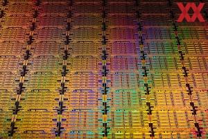 Intel Emerald Rapids Wafer