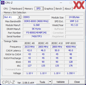 G.Skill Trident Z5 RGB 48GB DDR5-8000 CL40