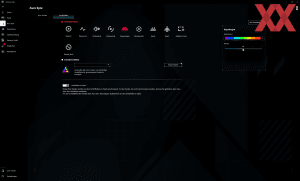Die Software des ASUS ROG Strix Scar 18