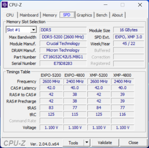 Crucial DDR5-5200- und DDR-5600-Kits