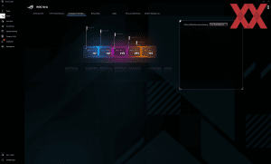 Die Software des ASUS ROG Strix Scar 18