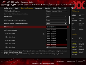 Intel Core i9-13900KS OC-Optionen