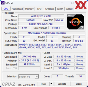 AMD Ryzen 7 7700