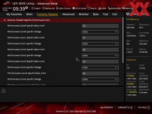 Intel Core i9-13900KS OC-Optionen