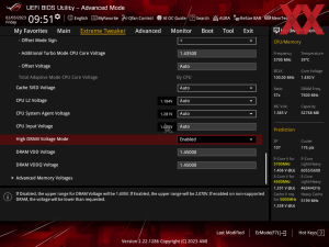 Intel Core i9-13900KS OC-Optionen