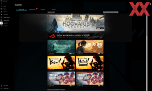 Die Software des ASUS ROG Strix Scar 18