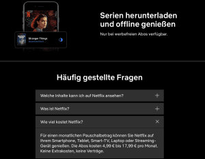 Netflix Preis FAQ