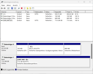 Luxxkompensator 2023: Synology DS923+ Anbindung