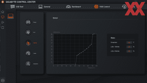 Die Software des Gigabyte AERO 14 OLED BMF