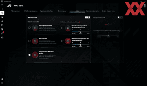 Die Software des ASUS ROG Strix G16 G614JZ