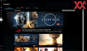Die Software des ASUS ROG Strix G16 G614JZ
