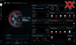 Die Software des ASUS ROG Strix G16 G614JZ