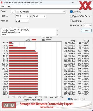 Toshiba X300 18 TB HDWR51J