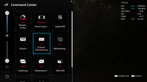 ASUS ROG Ally Benutzeroberfläche