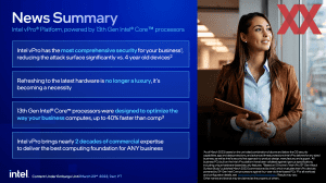 Intel 13th Core-Generation vPro Briefing