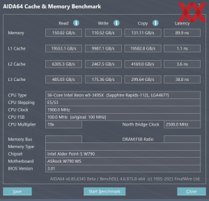 Intel Xeon w9-3495X