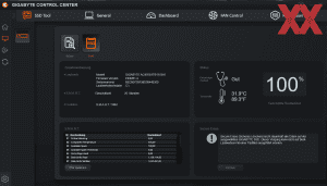 Die Software des Gigabyte AORUS 15X