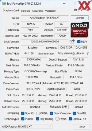 GPUz und CPUz des PCS Zircon Nova R