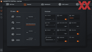 Die Software des Gigabyte AORUS 15X