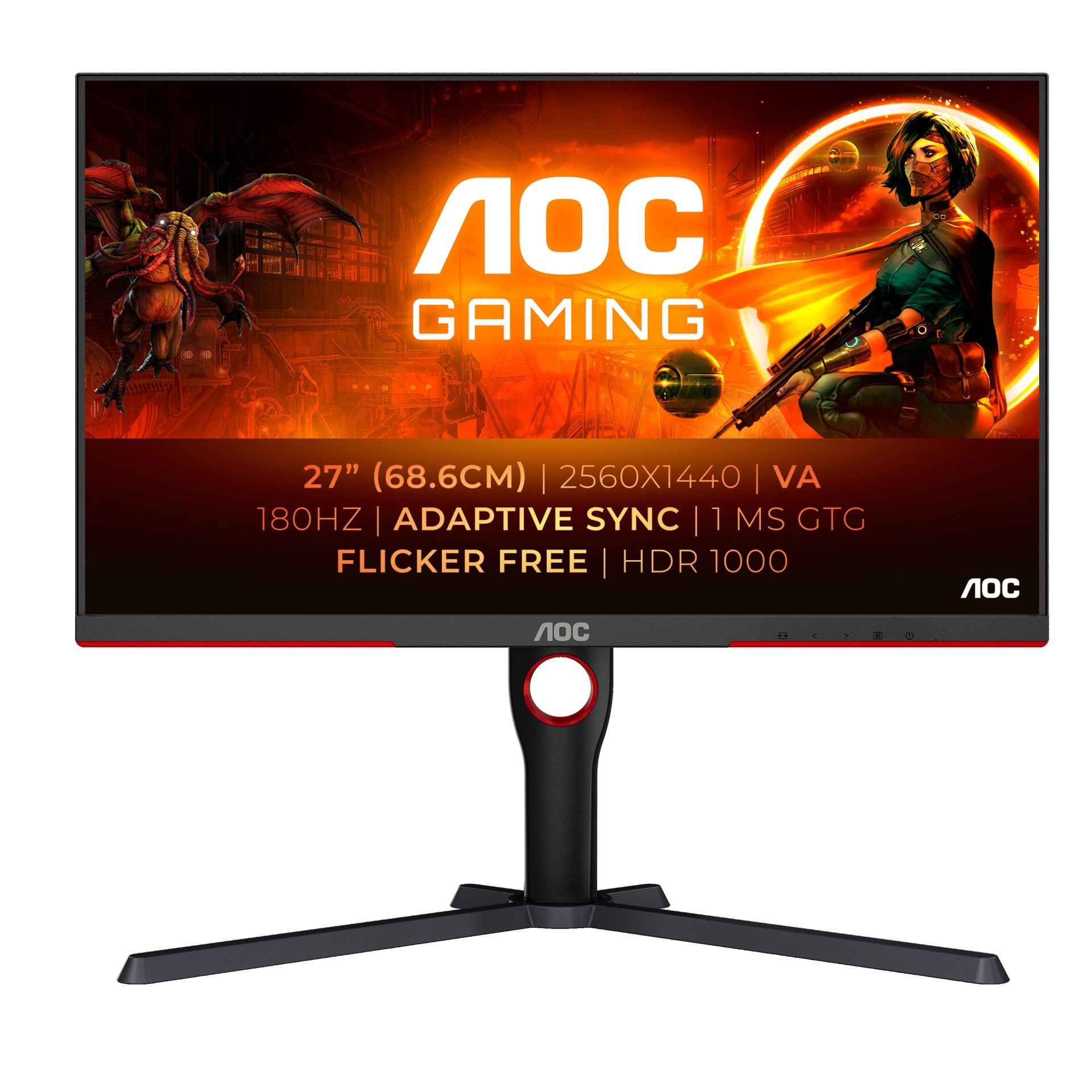 AOC GAMING Q27G3XMN/BK – новый игровой монитор - Hardwareluxx Russia