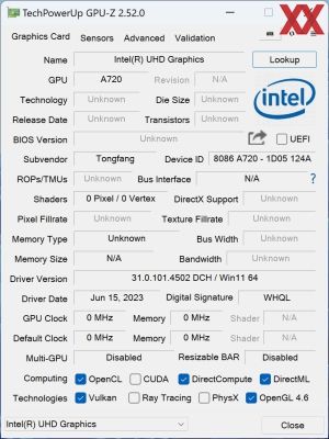 GPUz und CPUz des PCSpecialist Fusion 14