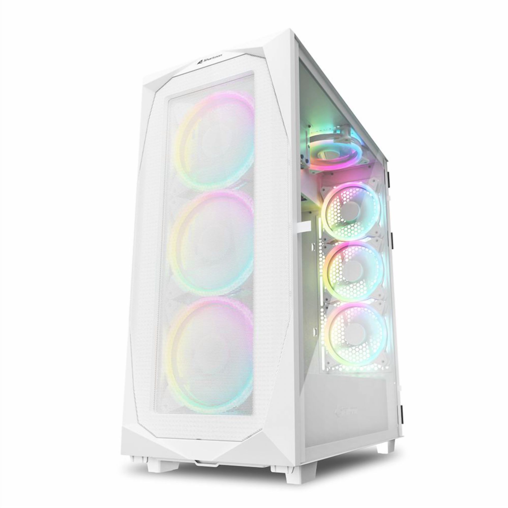 Sharkoon REV300 White – белый корпус Midi Tower ATX с разворотом  материнской платы на 90 градусов - Hardwareluxx Russia