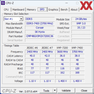 Corsair Dominator Titanium First Edition DDR5-7200