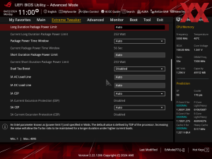 ASUS Intel Baseline Profile