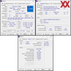 unten: RAM-Overclocking