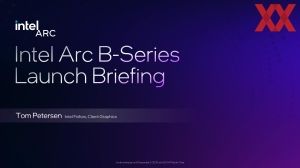 Intel Arc B580 Briefing