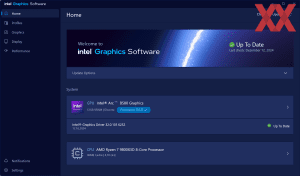 Intel Arc Graphics Software