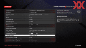 Intel XeSS-FG in F1 24