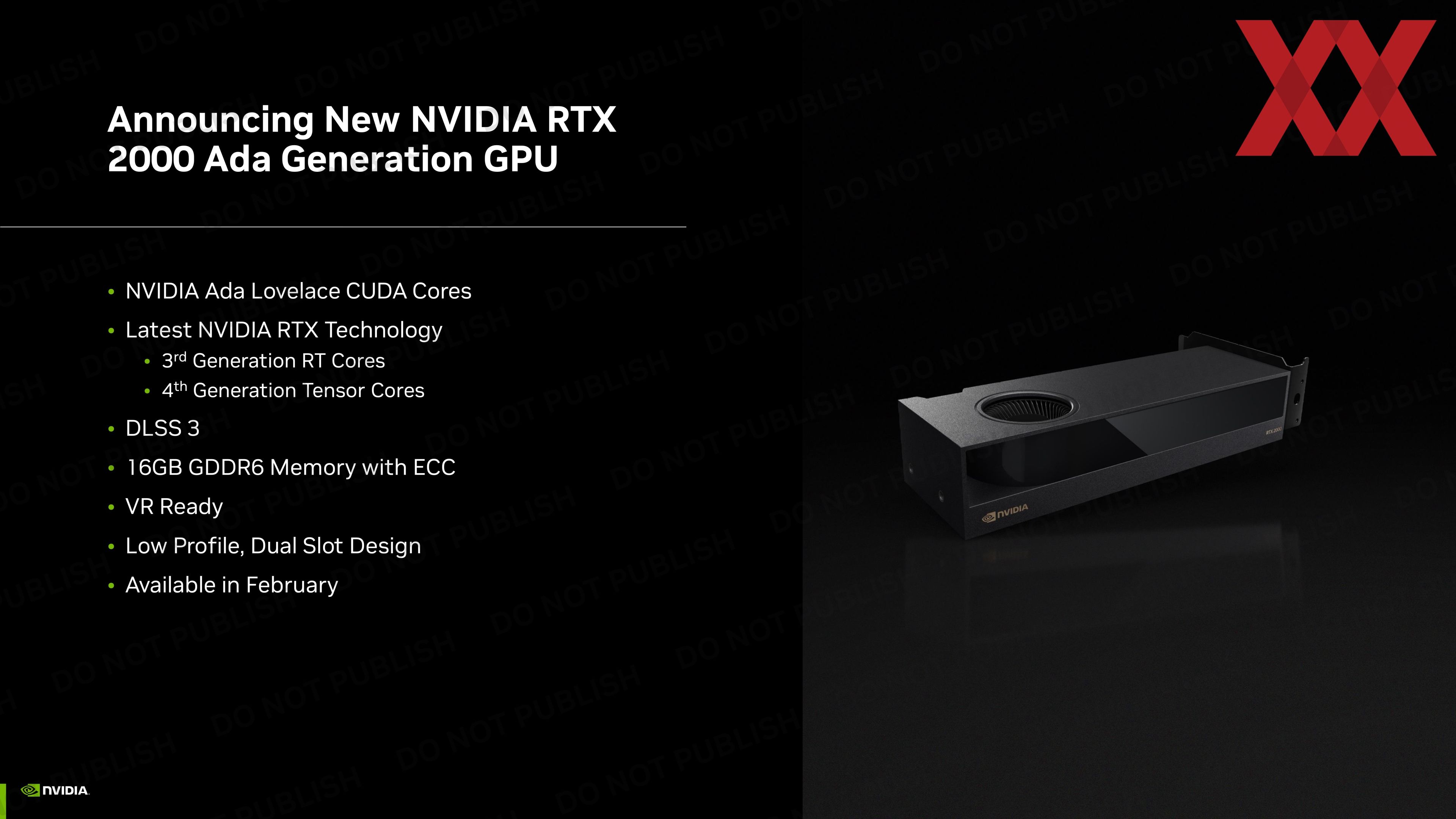 Kleines Workstation-Modell Von NVIDIA: RTX 2000 Ada Generation ...