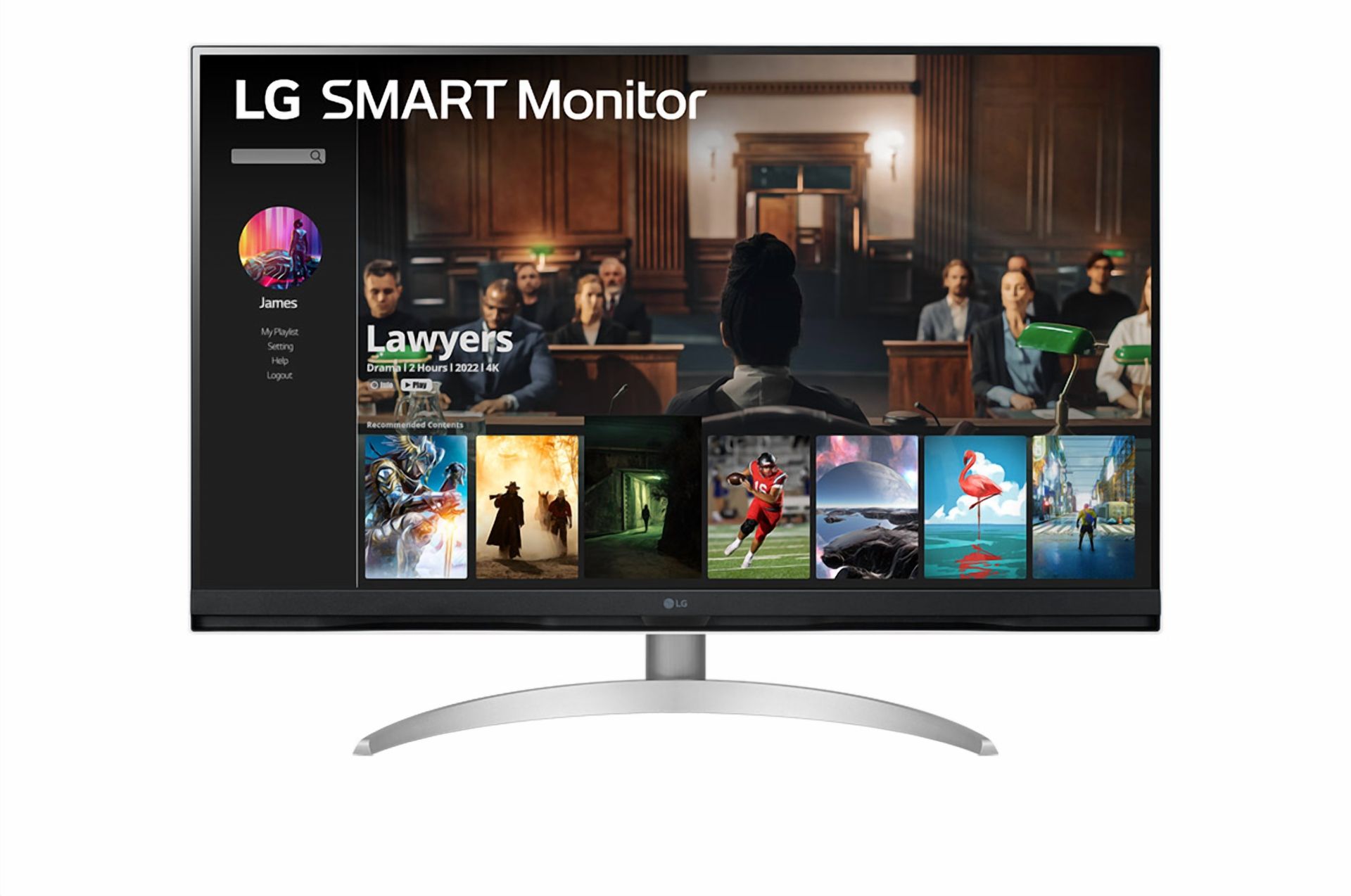 LG MyView Smart Monitor 32SQ700S-W: первый «умный» монитор, объединяющий  телевизор, просмотр мультимедиа и игры - Hardwareluxx Russia