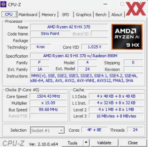 GPUz und CPUz des ASUS Zenbook S16